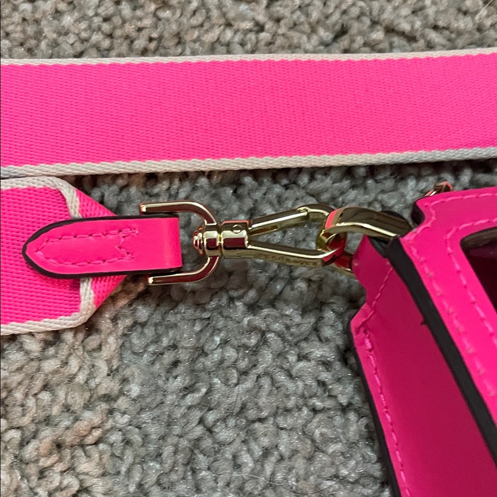 Kate Spade Hot Pink Clear Crossbody Bag - Picture 10 of 10